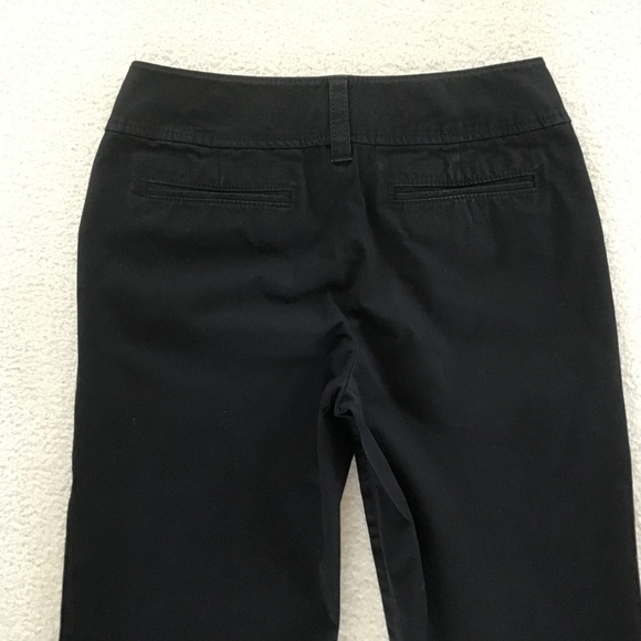 BANANA REPUBLIC SIZE 4 BLACK CAPRI PANTS - Picture 7 of 7